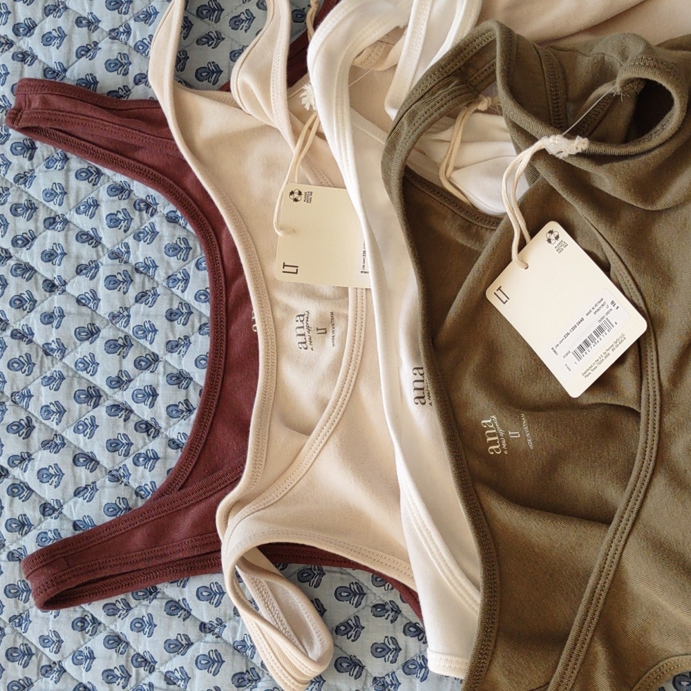 NWT Bundle Of A.N.A. Tanks In A Ladies Size L Tall